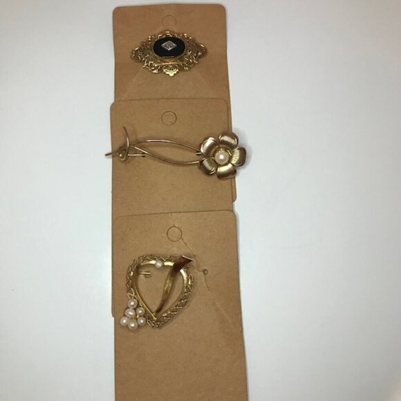 Vintage Brooch Pins Bundle of 6 - Picture 3 of 6